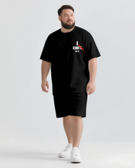 Can't=Courage Allows Now Today 2-Piece T-shirt Set