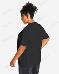 100% Cotton-Nature Women's Loose Plus Size Short Sleeve T-Shirt