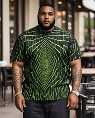 Big Shirt Neon Swirl Top Tee