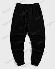 Big & Tall Men's Casual Hip Hop Believe In Yourself Long Sleeve Hoodie Set