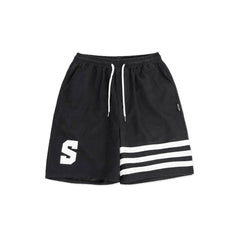 Plus Size Athletic Street Style Shorts