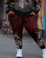 Women's Plus Size Huginn Hoodie Set