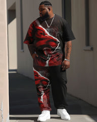 Street Animal Print Large Men's Suit