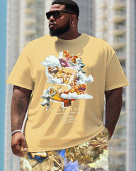 USD Cupid Angel Personalized Print Large Men's Set