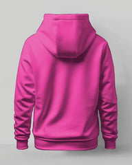 Men's Large Size Casual Street Solid Color Zipper Hoodie