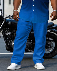 Black & Blue Gradient Casual