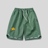 Men’s Big & Tall S Logo Printed Athletic Street Style Shorts