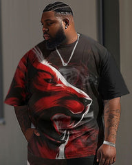 Street Animal Print Large Men's Suit