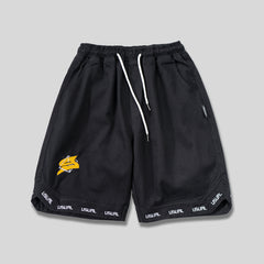 Men’s Big & Tall S Logo Printed Athletic Street Style Shorts