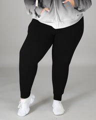 Women's Plus Size Gradient Color Hoodie Set
