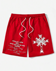 Men's Plus Size Sport Street Cross Shorts