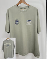 4XL-8XL Big & Tall Men's Daily Casual Letter Cartoon Embroidered Cotton Round Neck Short Sleeve T-Shirt 4XL-8XL