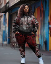 Women's Plus Size Huginn Hoodie Set