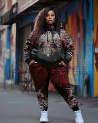 Women's Plus Size Huginn Hoodie Set