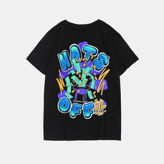 Plus Size Black Hats Off T-Shirt