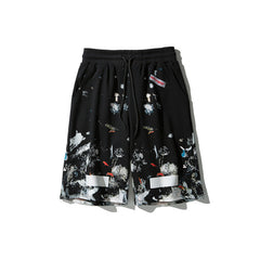 Plus Size Sports Street  Style Shorts