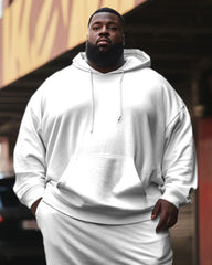 Big & Tall Men's 2 Piece Tracksuit Casual Hoodie and Sweatpants Set