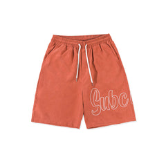 Plus Size Athletic Street Style Shorts