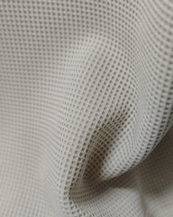 M-3XL Daily Casual Apricot Wafflick Breathable Crewneck Shorts Suit