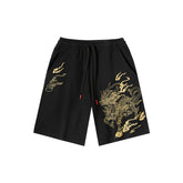 Big & Tall Men’s Simple Dragon Sports Street Style Shorts
