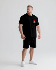 No Time Like The Present Contrasting 2-Piece T-shirt Set