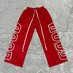 Plus Size Men's Daily Casual Sports Rebel Runners Pants