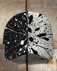Splash Ink Splicing Style Fashion Baseball Cap