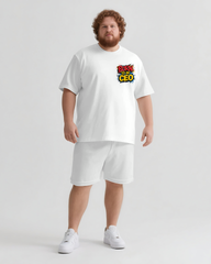 BORN TO BE CEO Slogan T-shirt Set