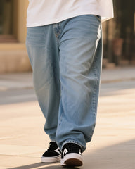 Big & Tall Men's I Love New York T-Shirt Denim Pants Suit