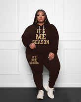 Women's It's Me Season Plus Size Hoodie Suit