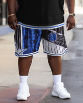 Big Men's Retro Magic Basketball Training Shorts