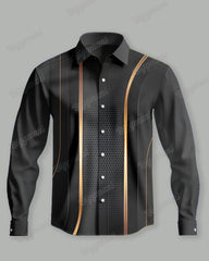 Big Guys Aurora Gradient Print Long Sleeve Walking Set