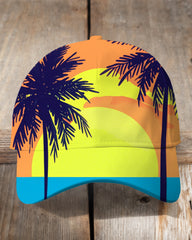 Hawaiian Sunset Outdoor Casual Baseball Cap