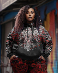 Women's Plus Size Huginn Hoodie Set