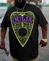 Gothic Plus Size Ouija Casual T-Shirt