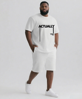 Your Limits Are 90% Mental Actually You Can Striped 2-Piece T-shirt Set