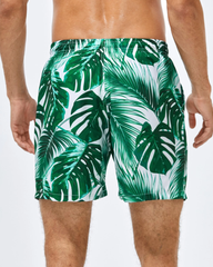 Men's Big & Tall Large Printed Swim Trunks