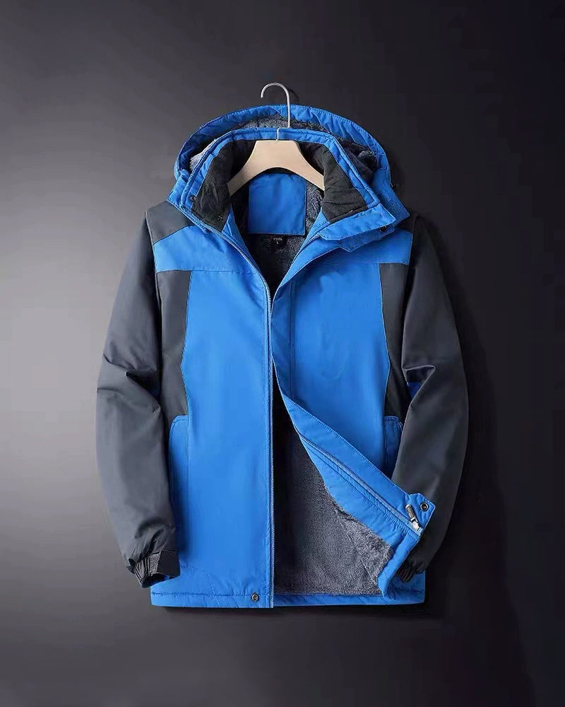 Big & Tall Men's Thickened Waterproof Warm Large Size Charge Clothes L-5XL