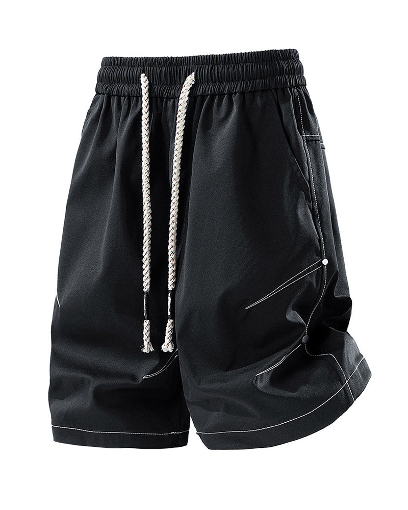 M-8XL Casual Sports Loose Wide-leg Shorts