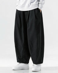 Big & Tall Men's Wide Leg Lantern Casual Pants M-5XL