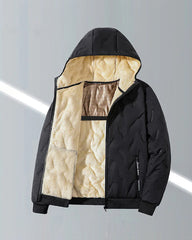 Big & Tall Men's Graphene Ultrasonic Plus Velvet Jacket M-8XL