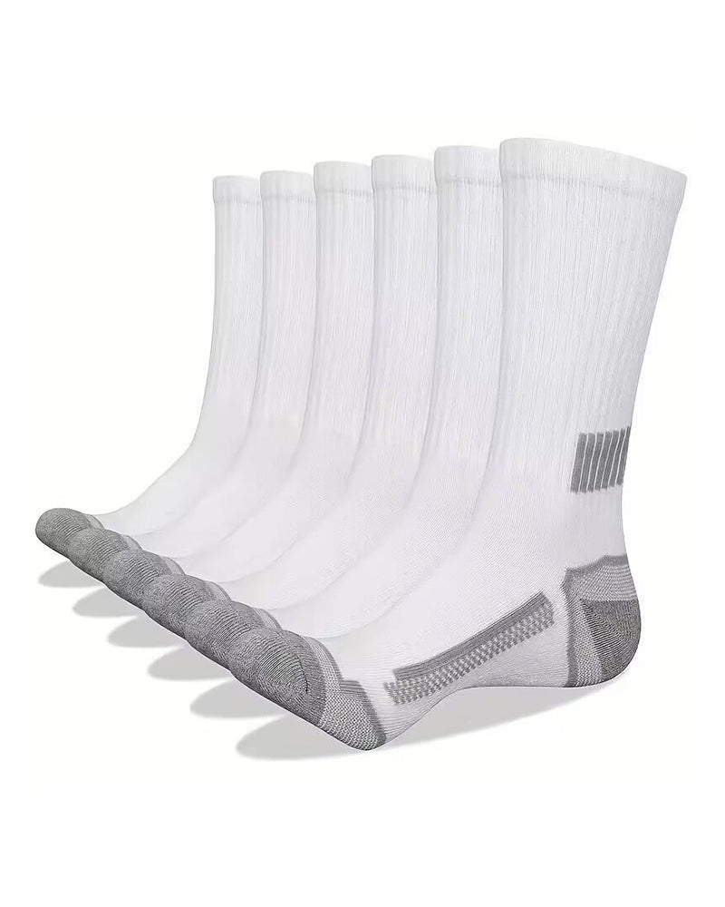 5 Pairs/10 Pairs Men/Women Solid Color Ankle Socks,  Black & White & Grey, Versatile Crew Socks For All Seasons, Fall