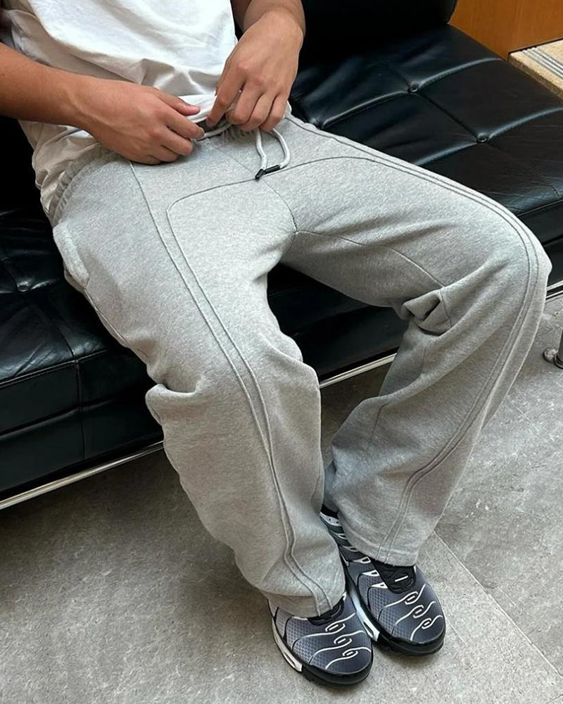 🔥50% Off Exclusive✨Big & Tall Men's Stretch Rope Casual Pants Hip Hop Wear S-2XL