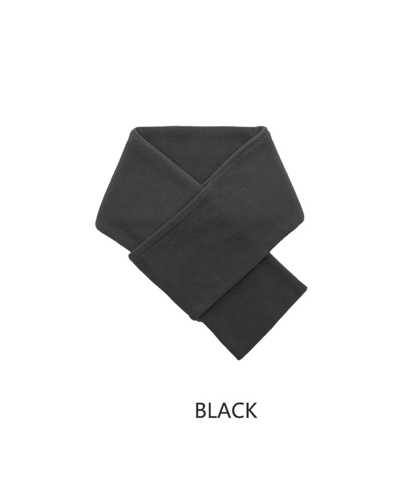 Simple Solid Color Men's Fleece Scarf