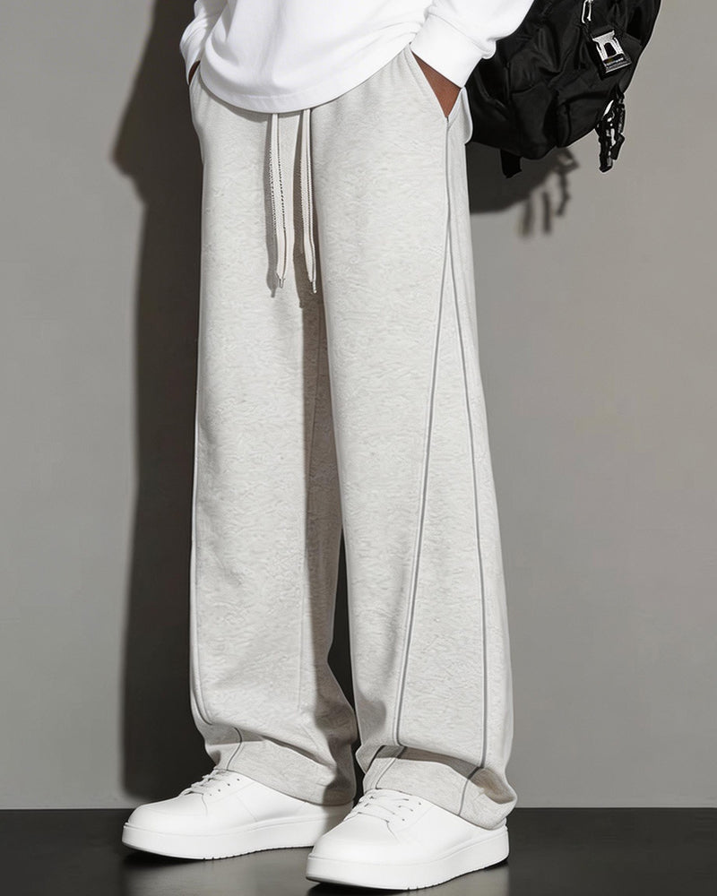 Big & Tall Men's Straight Side Stripe Sweatpants M-8XL