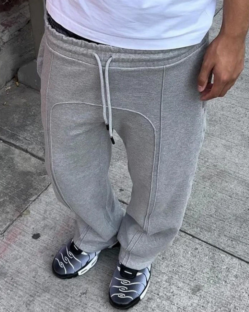 🔥50% Off Exclusive✨Big & Tall Men's Stretch Rope Casual Pants Hip Hop Wear S-2XL