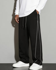 Big & Tall Men's Straight Side Stripe Sweatpants M-8XL