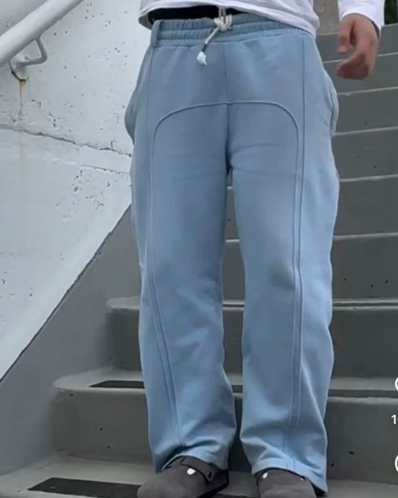 🔥50% Off Exclusive✨Big & Tall Men's Stretch Rope Casual Pants Hip Hop Wear S-2XL