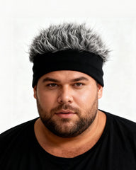 Winter One-piece Knitted Hat Funny Hip Hop Wig Hat