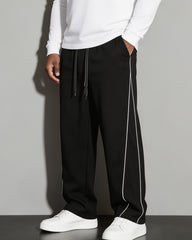 Big & Tall Men's Straight Side Stripe Sweatpants M-8XL